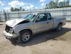 Salvage trucks for sale at Harleyville, SC auction: 2003 Chevrolet S Truck S10