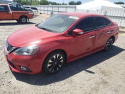 Salvage cars for sale at auction: 2016 Nissan Sentra S