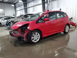 Salvage cars for sale at Ham Lake, MN auction: 2009 Honda FIT Sport
