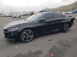 Honda Accord Sport salvage cars for sale: 2022 Honda Accord Sport