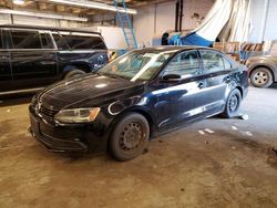 Salvage cars for sale at Wheeling, IL auction: 2014 Volkswagen Jetta SE