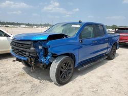 Salvage cars for sale from Copart Houston, TX: 2022 Chevrolet Silverado K1500 Custom
