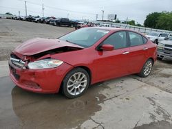 Salvage cars for sale from Copart Oklahoma City, OK: 2016 Dodge Dart SXT Sport
