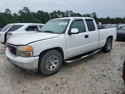 Salvage cars for sale at Houston, TX auction: 2002 GMC New Sierra C1500