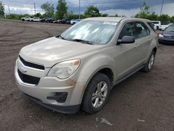 Salvage cars for sale from Copart Montreal Est, QC: 2011 Chevrolet Equinox LS