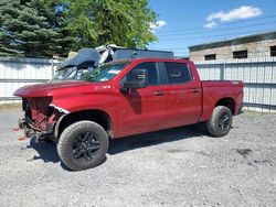 Salvage cars for sale from Copart Albany, NY: 2022 Chevrolet Silverado LTD K1500 Trail Boss Custom