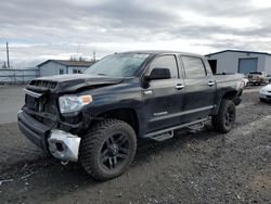Salvage cars for sale at Airway Heights, WA auction: 2016 Toyota Tundra Crewmax Limited