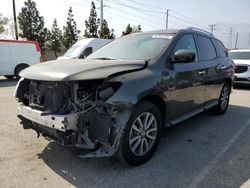 Salvage cars for sale at Rancho Cucamonga, CA auction: 2015 Nissan Pathfinder S