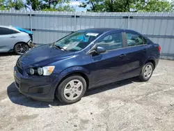 Salvage cars for sale at West Mifflin, PA auction: 2015 Chevrolet Sonic LS