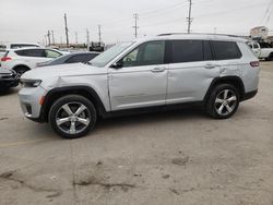 Salvage cars for sale from Copart Los Angeles, CA: 2021 Jeep Grand Cherokee L Limited