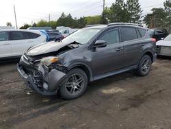 Salvage cars for sale at Denver, CO auction: 2014 Toyota Rav4 LE