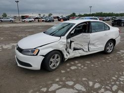 Salvage cars for sale at Indianapolis, IN auction: 2012 Volkswagen Jetta TDI