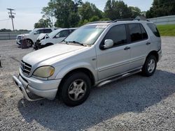 Mercedes-Benz ML 320 salvage cars for sale: 2000 Mercedes-Benz ML 320