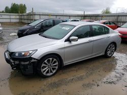 Salvage cars for sale from Copart Arlington, WA: 2013 Honda Accord Sport
