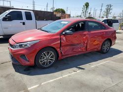 KIA salvage cars for sale: 2024 KIA Forte GT Line