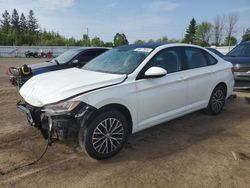 Salvage cars for sale from Copart Ontario Auction, ON: 2021 Volkswagen Jetta SEL