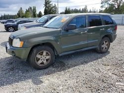 Salvage cars for sale at Graham, WA auction: 2007 Jeep Grand Cherokee Laredo