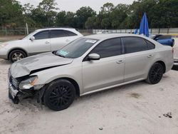 Salvage cars for sale at Fort Pierce, FL auction: 2014 Volkswagen Passat S