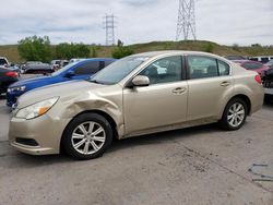 Salvage cars for sale at Littleton, CO auction: 2010 Subaru Legacy 2.5I Premium