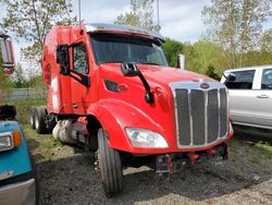 Salvage cars for sale from Copart Portland, MI: 2019 Peterbilt 579