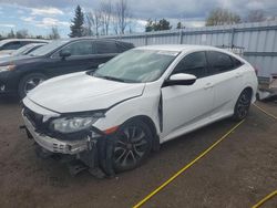 Salvage cars for sale at Bowmanville, ON auction: 2016 Honda Civic LX