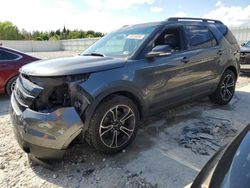 Salvage vehicles for parts for sale at auction: 2015 Ford Explorer Sport