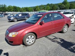 Salvage cars for sale at Grantville, PA auction: 2008 KIA Spectra EX