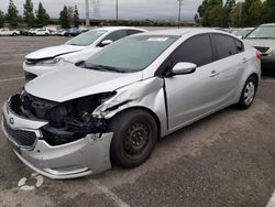 Vehiculos salvage en venta de Copart Rancho Cucamonga, CA: 2015 KIA Forte LX