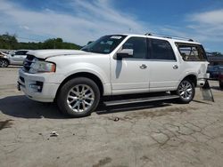 Ford Expedition el Limited salvage cars for sale: 2015 Ford Expedition EL Limited