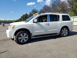 Salvage cars for sale at Brookhaven, NY auction: 2008 Nissan Armada SE