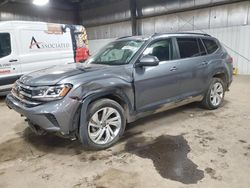 Salvage cars for sale at Des Moines, IA auction: 2021 Volkswagen Atlas SE