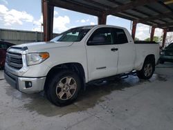 Salvage cars for sale from Copart Homestead, FL: 2014 Toyota Tundra Double Cab SR/SR5