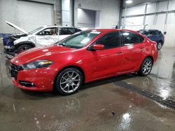 Salvage cars for sale from Copart Ham Lake, MN: 2014 Dodge Dart SXT