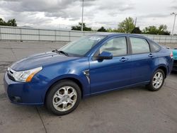 Salvage cars for sale at auction: 2008 Ford Focus SE