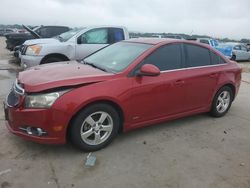 Salvage cars for sale at Grand Prairie, TX auction: 2011 Chevrolet Cruze LT