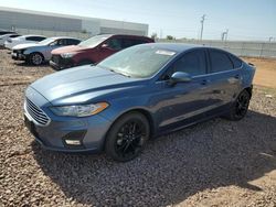 Salvage cars for sale from Copart Phoenix, AZ: 2019 Ford Fusion SE
