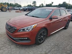 Salvage cars for sale at Bridgeton, MO auction: 2015 Hyundai Sonata Sport