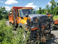Salvage trucks for sale at East Granby, CT auction: 2013 International 7000 7600