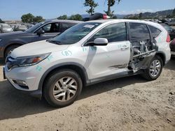 Salvage cars for sale from Copart San Martin, CA: 2015 Honda CR-V EX