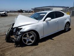 Salvage cars for sale at San Diego, CA auction: 2007 Lexus IS 250
