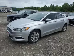 Salvage cars for sale at Memphis, TN auction: 2018 Ford Fusion SE