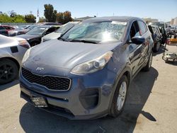 Salvage cars for sale at Martinez, CA auction: 2017 KIA Sportage LX