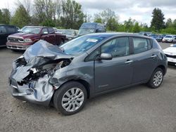 Nissan Leaf s salvage cars for sale: 2017 Nissan Leaf S