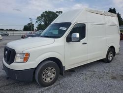 Salvage cars for sale from Copart Gastonia, NC: 2019 Nissan NV 2500 S