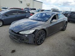 Salvage cars for sale at Tucson, AZ auction: 2016 Tesla Model S
