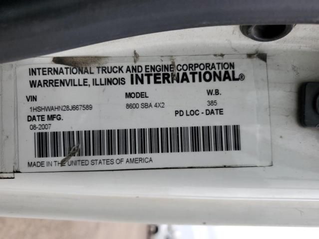 2008 International 8000 8600