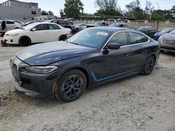 Salvage cars for sale at Opa Locka, FL auction: 2023 BMW I4 Edrive 40