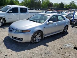 Salvage cars for sale at Madisonville, TN auction: 2008 Acura TL