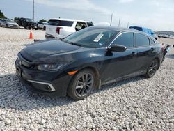 Salvage cars for sale at Temple, TX auction: 2021 Honda Civic EXL