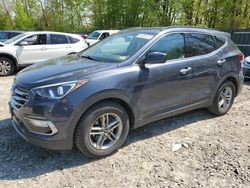Salvage cars for sale at Candia, NH auction: 2017 Hyundai Santa FE Sport